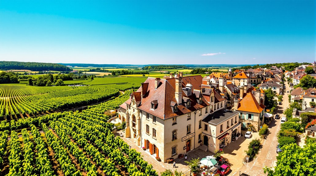 beaux villages en Bourgogne