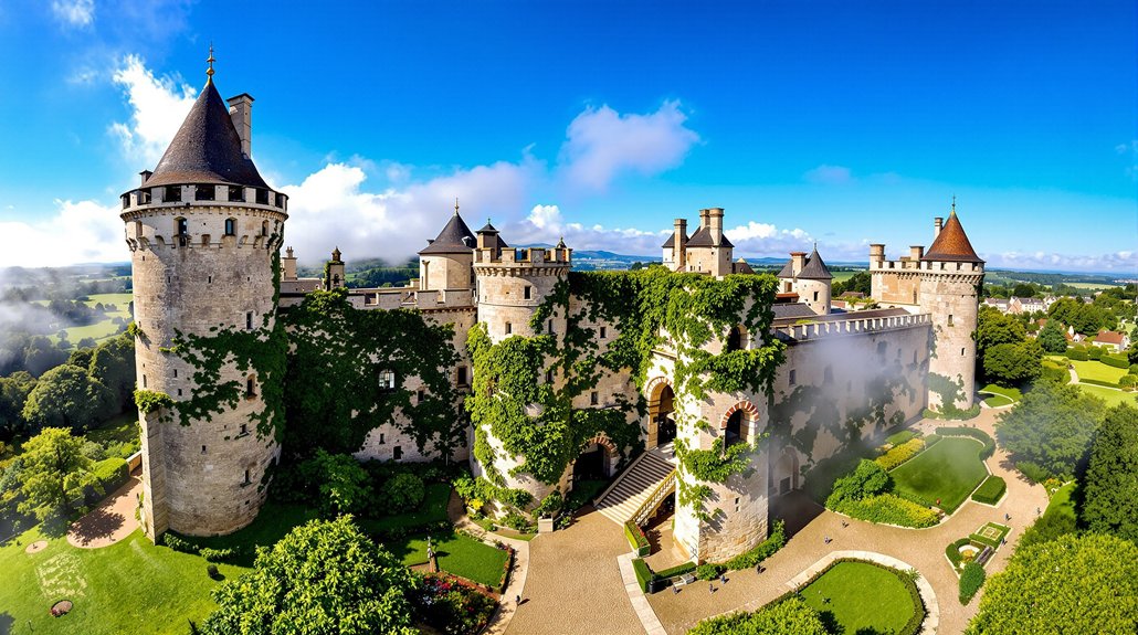 histoire des secrets du château de Bourgogne