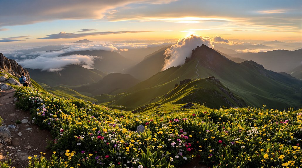 Randonnée avec des points de vue époustouflants