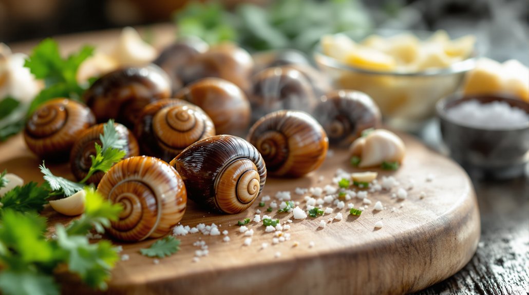 cuisson parfaite des escargots de Bourgogne