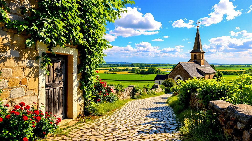 expérience de village médiéval préservé