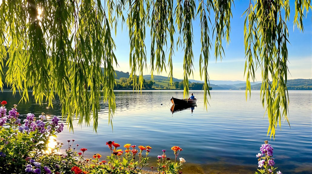 retreat au bord de l'eau relaxant