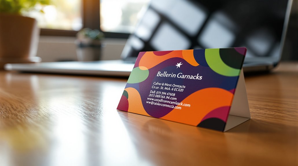 solution idéale pour les cartes de visite